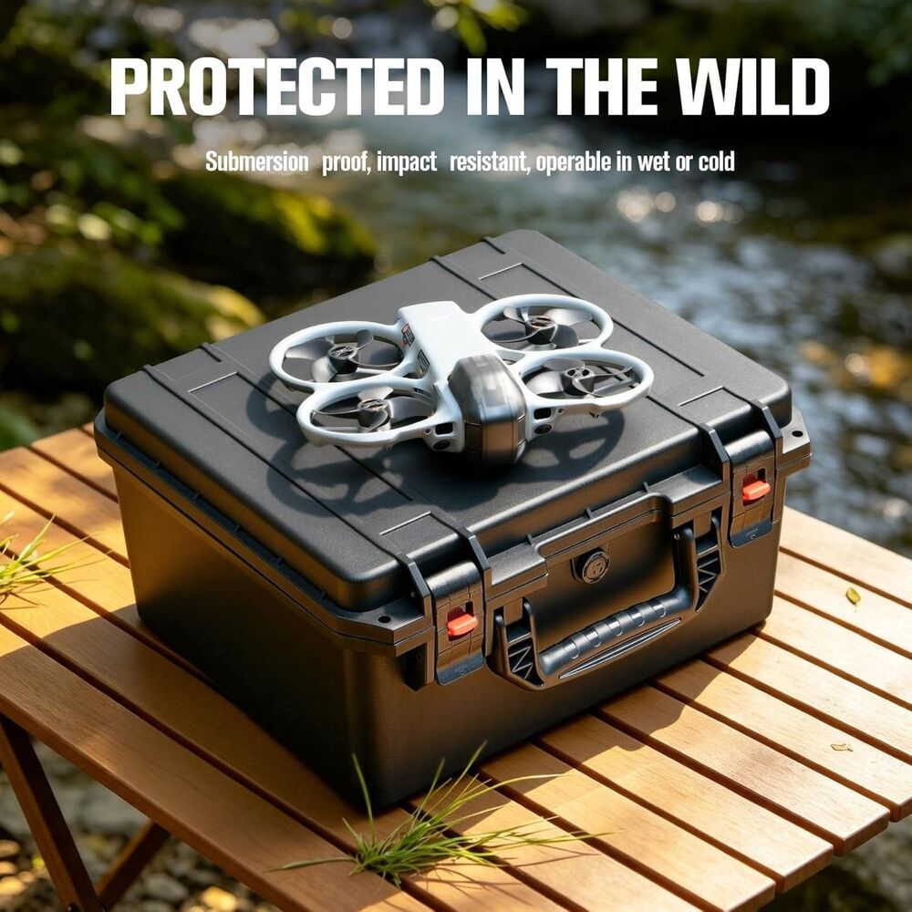 NEW Hard Case for DJI Avata 360 w/ Foam Goggles Controller Storage Waterproof